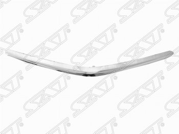 Молдинг переднего бампера SAT (хром, центр) Toyota Prius  XW20 (2003-2005) дорестайлинг