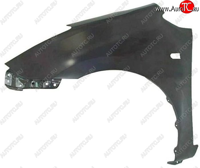 5 549 р. Переднее левое крыло SAT (с отверстием под повторитель, Тайвань) Toyota Prius XW20 дорестайлинг (2003-2005) (Неокрашенное)  с доставкой в г. Воронеж