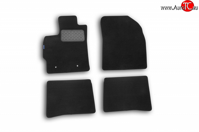 3 999 р. Коврики в салон Element (текстиль) Toyota Prius XW30 дорестайлинг (2009-2011) (черные)  с доставкой в г. Воронеж