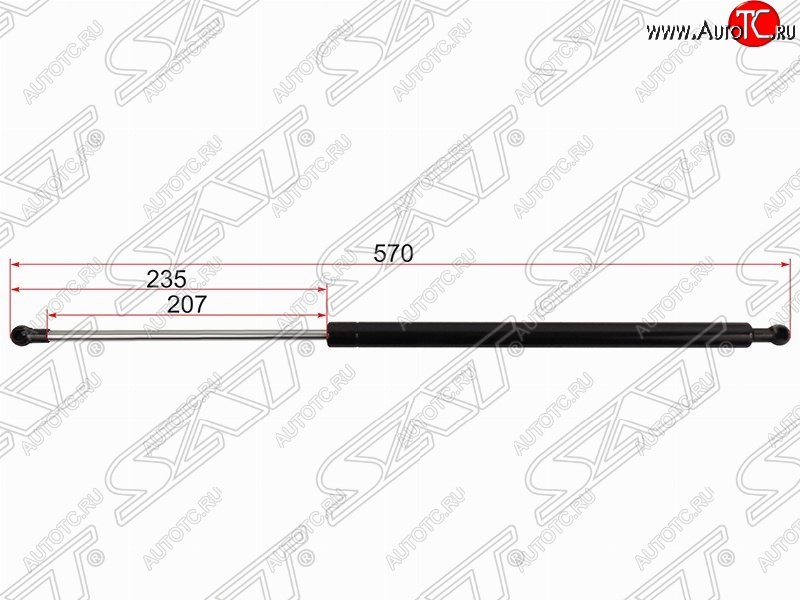 999 р. Упор крышки багажника SAT Toyota Probox (2002-2014)  с доставкой в г. Воронеж