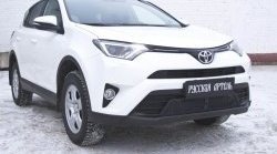 549 р. Реснички на фары RA  Toyota RAV4  XA40 (2015-2019) 5 дв. рестайлинг (Неокрашенные)  с доставкой в г. Воронеж. Увеличить фотографию 2