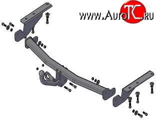 3 499 р. Фаркоп Russtal Toyota RAV4 XA305 5 дв. дорестайлинг (2005-2009)  с доставкой в г. Воронеж