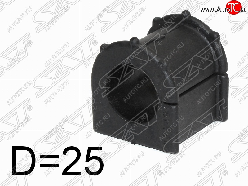 99 р. Резиновая втулка переднего стабилизатора (D=25) SAT Toyota RAV4 XA10 3 дв. дорестайлинг (1994-1997)  с доставкой в г. Воронеж