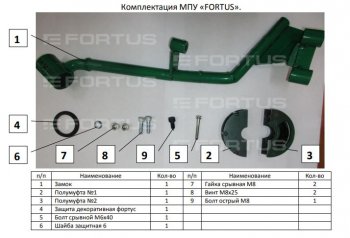 34 999 р. Замок рулевого вала FORTUS (бесштыревой) Toyota RAV4 XA50 5 дв. дорестайлинг (2018-2025)  с доставкой в г. Воронеж. Увеличить фотографию 3