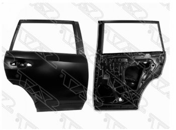 Правая задняя дверь SAT. Toyota RAV4 XA50 5 дв. дорестайлинг (2018-2025)
