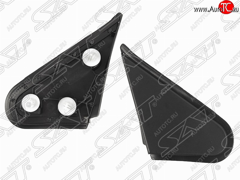 589 р. Левая накладка основания зеркала (треугольник) SAT  Toyota RAV4  XA40 (2012-2019) 5 дв. дорестайлинг, 5 дв. рестайлинг  с доставкой в г. Воронеж