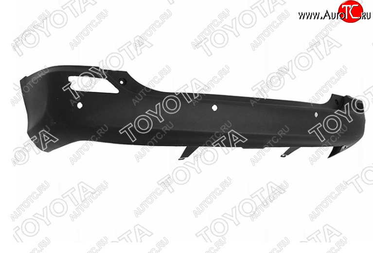 28 599 р. Задний бампер TOYOTA (под сонары) Toyota RAV4 XA40 5 дв. дорестайлинг (2012-2015) (Неокрашенный)  с доставкой в г. Воронеж