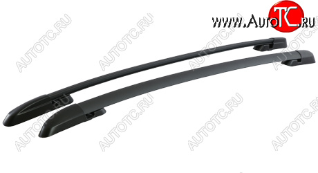 9 649 р. Рейлинги АПС  Toyota RAV4  XA40 (2012-2019) 5 дв. дорестайлинг, 5 дв. рестайлинг (Черные, без поперечин)  с доставкой в г. Воронеж