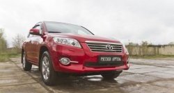 1 469 р. Защитная сетка решетки переднего бампера РА  Toyota RAV4  XA30 (2010-2013) 5 дв. 2-ой рестайлинг  с доставкой в г. Воронеж. Увеличить фотографию 2