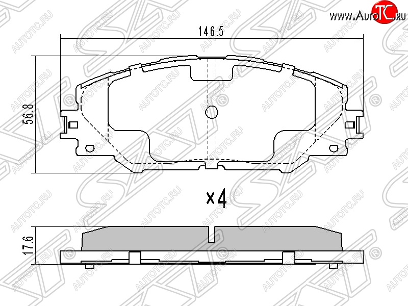 1 199 р. Колодки тормозные SAT (передние) Toyota RAV4 XA40 5 дв. дорестайлинг (2012-2015) с доставкой в г. Воронеж Увеличить фотографию 1 1 199 р. Колодки тормозные SAT (передние) Toyota RAV4 XA40 5 дв. дорестайлинг (2012-2015) с доставкой в г. Воронеж