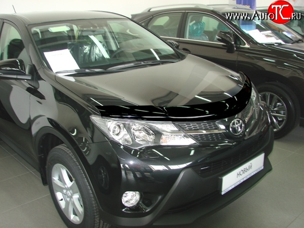 3 299 р. Дефлектор капота NovLine Toyota RAV4 XA40 5 дв. дорестайлинг (2012-2015)  с доставкой в г. Воронеж