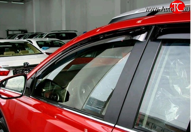 3 199 р. Дефлекторы окон (ветровики) Novline 4 шт. Toyota RAV4 XA40 5 дв. дорестайлинг (2012-2015)  с доставкой в г. Воронеж