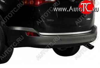 4 749 р. Нижняя накладка на крышку багажника СТ Toyota RAV4 XA40 5 дв. дорестайлинг (2012-2015)  с доставкой в г. Воронеж