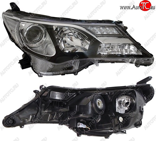 9 099 р. Правая фара SAT (под ксенон) Toyota RAV4 XA40 5 дв. дорестайлинг (2012-2015)  с доставкой в г. Воронеж