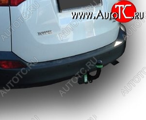 72 999 р. Фаркоп Лидер Плюс. Toyota RAV4 XA40 5 дв. дорестайлинг (2012-2015) (Без электропакета)  с доставкой в г. Воронеж