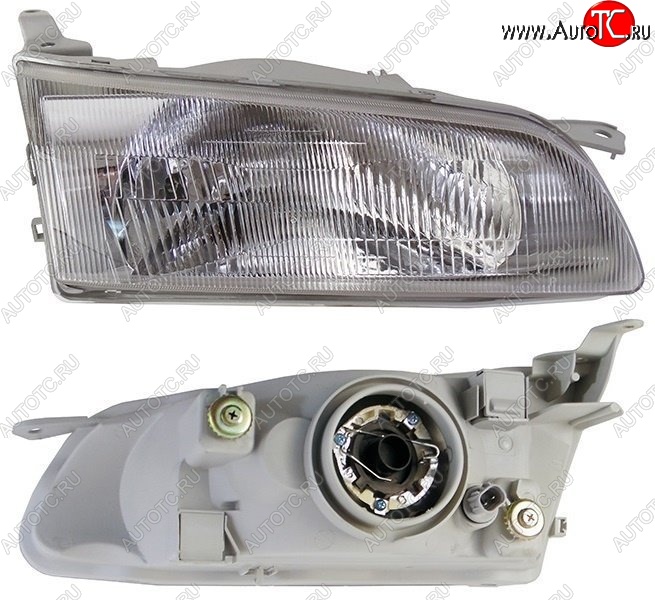 3 299 р. Правая фара SAT Toyota Sprinter Carib (1995-1997)  с доставкой в г. Воронеж