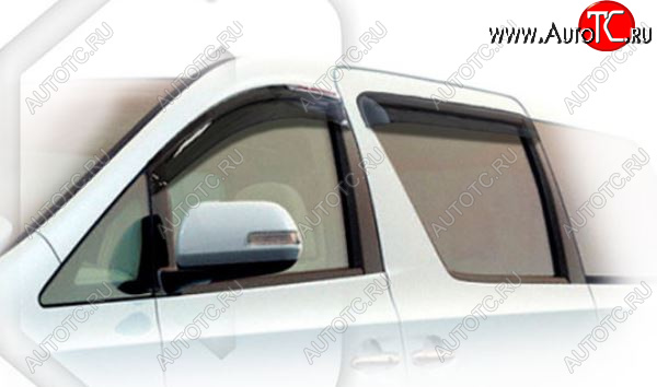 2 159 р. Дефлектора окон CA-Plastiс  Toyota Vellfire (2008-2015) (Classic полупрозрачный)  с доставкой в г. Воронеж