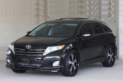 15 349 р. Решетка радиатора ZEUS Mz SPEED Toyota Venza GV10 дорестайлинг (2008-2012) (Неокрашенная)  с доставкой в г. Воронеж. Увеличить фотографию 2