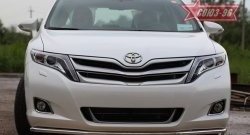 Защита переднего бампера одинарная Souz-96 (d42) Toyota Venza  GV10 (2008-2012) дорестайлинг