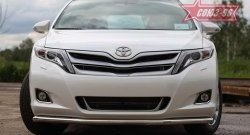14 219 р. Защита переднего бампера одинарная Souz-96 (d60) Toyota Venza GV10 дорестайлинг (2008-2012)  с доставкой в г. Воронеж. Увеличить фотографию 3
