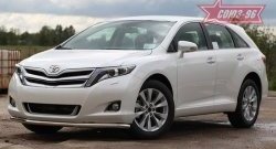 Защита переднего бампера одинарная Souz-96 (d60) Toyota Venza  GV10 (2008-2012) дорестайлинг