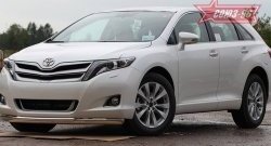 Защита переднего бампера двойная Souz-96 (d75х42/42) Toyota Venza  GV10 (2008-2012) дорестайлинг
