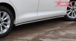 13 409 р. Защита порогов Souz-96 (d42) Toyota Venza GV10 дорестайлинг (2008-2012)  с доставкой в г. Воронеж. Увеличить фотографию 2