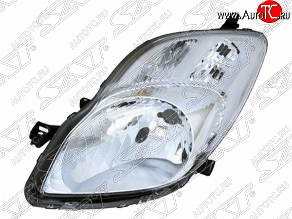 6 999 р. Левая фара передняя SAT (евросвет) Toyota Vitz XP90 хэтчбэк 5 дв. дорестайлинг (2005-2007)  с доставкой в г. Воронеж
