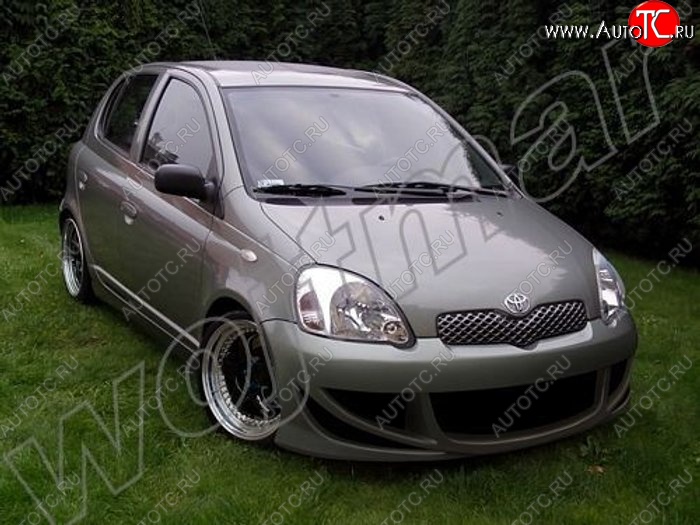 24 999 р. Передний бампер R1 Toyota Yaris XP10 хэтчбэк 5 дв. (1999-2005)  с доставкой в г. Воронеж