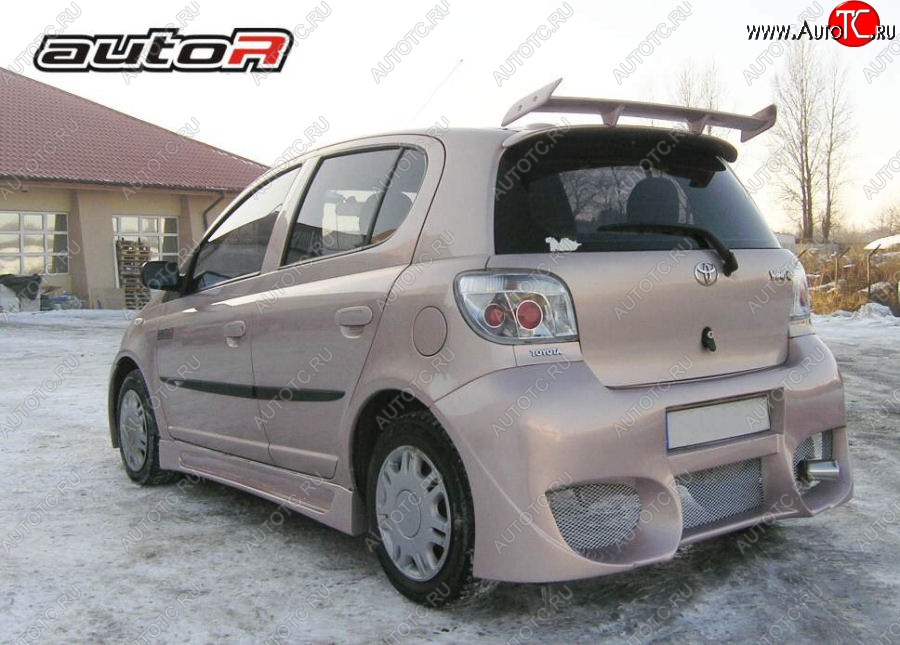 24 999 р. Задний бампер EVO Toyota Yaris XP10 хэтчбэк 5 дв. (1999-2005)  с доставкой в г. Воронеж