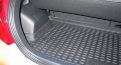 1 399 р. Коврик в багажник Element (полиуретан) (хетчбек)  Toyota Yaris  XP90 (2005-2010) дорестайлинг, хэтчбэк 3 дв., дорестайлинг, хэтчбэк 5 дв., рестайлинг, хэтчбэк 3 дв., рестайлинг, хэтчбэк 5 дв.  с доставкой в г. Воронеж. Увеличить фотографию 2