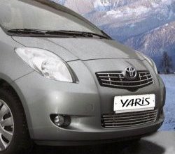 Декоративная вставка воздухозаборника Novline Toyota Yaris  XP130 (2010-2014) хэтчбэк 5 дв. дорестайлинг