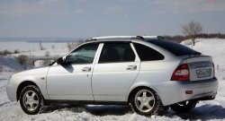 3 249 р. Рейлинги Petroil-Tuning на автомобиль Лада Приора 2172 хэтчбек дорестайлинг (2008-2014)  с доставкой в г. Воронеж. Увеличить фотографию 2