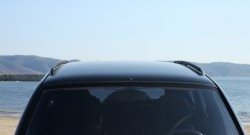 3 299 р. Рейлинги Лидер-премиум на автомобиль Chevrolet Niva 2123 дорестайлинг (2002-2008) (Цвет: чёрный)  с доставкой в г. Воронеж. Увеличить фотографию 3
