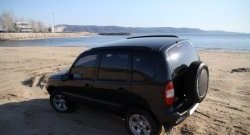 3 299 р. Рейлинги Лидер-премиум на автомобиль Chevrolet Niva 2123 дорестайлинг (2002-2008) (Цвет: чёрный)  с доставкой в г. Воронеж. Увеличить фотографию 4