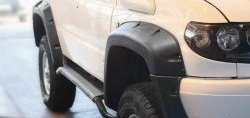 8 399 р. Накладки на колёсные арки Sport 120мм Уаз Патриот 3163 5 дв. дорестайлинг (2005-2013) (Арки без накладок на бампера, Неокрашенные)  с доставкой в г. Воронеж. Увеличить фотографию 9
