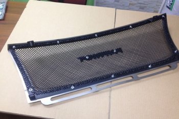 12 499 р. Решетка радиатора CrTuning Уаз Патриот 3163 5 дв. дорестайлинг (2005-2013) (Сетка черная, С надписью PATRIOT)  с доставкой в г. Воронеж. Увеличить фотографию 5