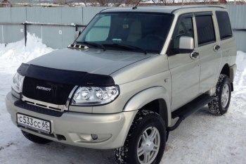 12 499 р. Решетка радиатора CrTuning Уаз Патриот 3163 5 дв. дорестайлинг (2005-2013) (Сетка черная, С надписью PATRIOT)  с доставкой в г. Воронеж. Увеличить фотографию 3