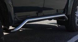 8 499 р. Защита порогов из круглой трубы диаметром 51 мм Petroil Tuning  Уаз Патриот  3163 5 дв. (2005-2013) дорестайлинг  с доставкой в г. Воронеж. Увеличить фотографию 2