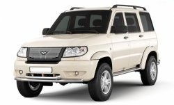 13 999 р. Широкая защита порогов Petroil Tuning Уаз Патриот 3163 5 дв. дорестайлинг (2005-2013)  с доставкой в г. Воронеж. Увеличить фотографию 3