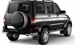 13 999 р. Широкая защита порогов Petroil Tuning Уаз Патриот 3163 5 дв. дорестайлинг (2005-2013)  с доставкой в г. Воронеж. Увеличить фотографию 4