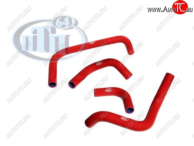 1 499 р. Комплект патрубков радиатора ПТП64 Уаз Патриот 3163 5 дв. дорестайлинг (2005-2013)  с доставкой в г. Воронеж