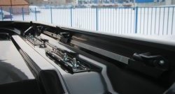 20 999 р. Багажный бокс YUAGO Cosmo 210 (485 л/2180x730x300 мм, тиснение) на крышу Lifan 630 (2013-2014) (Белый цвет)  с доставкой в г. Воронеж. Увеличить фотографию 8
