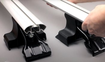 8 789 р. Универсальный багажник в сборе D-LUX 1   (с поперечинами аэро-классик LUX (длина 130 см))  с доставкой в г. Воронеж. Увеличить фотографию 3