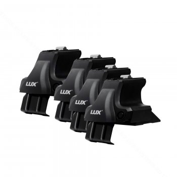 8 789 р. Универсальный багажник в сборе D-LUX 1   (с поперечинами аэро-классик LUX (длина 130 см))  с доставкой в г. Воронеж. Увеличить фотографию 4