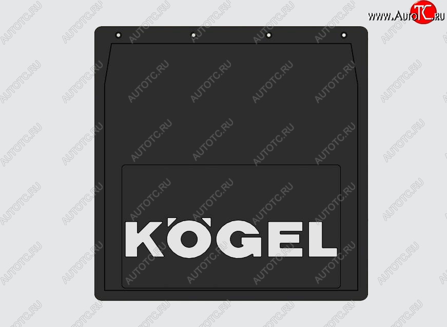 1 439 р. Комплект брызговиков для прицепов KOGEL Seintex ЗИЛ 130 (1964-1986)  с доставкой в г. Воронеж