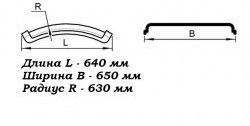 1 699 р. Полукрылок К-650 1/3 в сборе с хомутами Master-Plast КамАЗ 6520 (2007-2025)  с доставкой в г. Воронеж. Увеличить фотографию 3