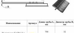 1 699 р. Полукрылок К-670 1/3 в сборе с кронштейном на хомутах для Master-Plast Dodge Sprinter бортовой грузовик (2002-2006)  с доставкой в г. Воронеж. Увеличить фотографию 3