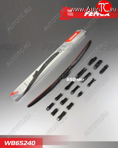 689 р. Щетка стеклоочистителя передняя (гибридная) FENOX Hybrid Vision Lifan 620 (2008-2015)  с доставкой в г. Воронеж