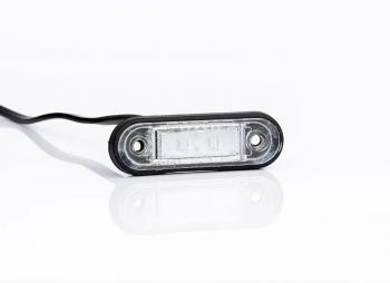 499 р. Фонарь габаритный (с проводом LED 85x27x19) FRISTOM ВИС 2349 бортовой грузовик рестайлинг (2018-2025) (белый)  с доставкой в г. Воронеж. Увеличить фотографию 5